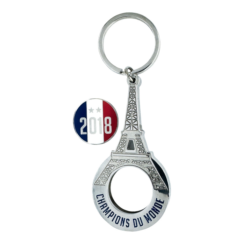 FFF - Schlüsselanhänger Eiffelturm mit Chip (1998 & 2018)
