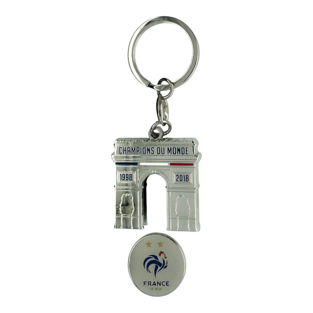 FFF - Schlüsselanhänger "Arc de Triomphe" mit Chip (1998 & 2018)