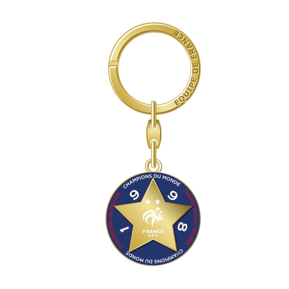 FFF - Schlüsselanhänger "Drehender Stern" (1998 & 2018) 