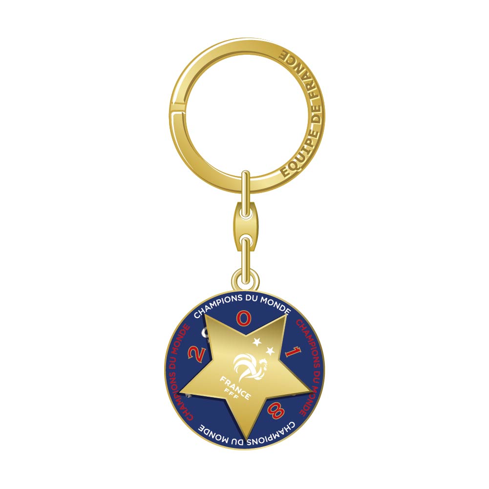 FFF - Schlüsselanhänger "Drehender Stern" (1998 & 2018) 