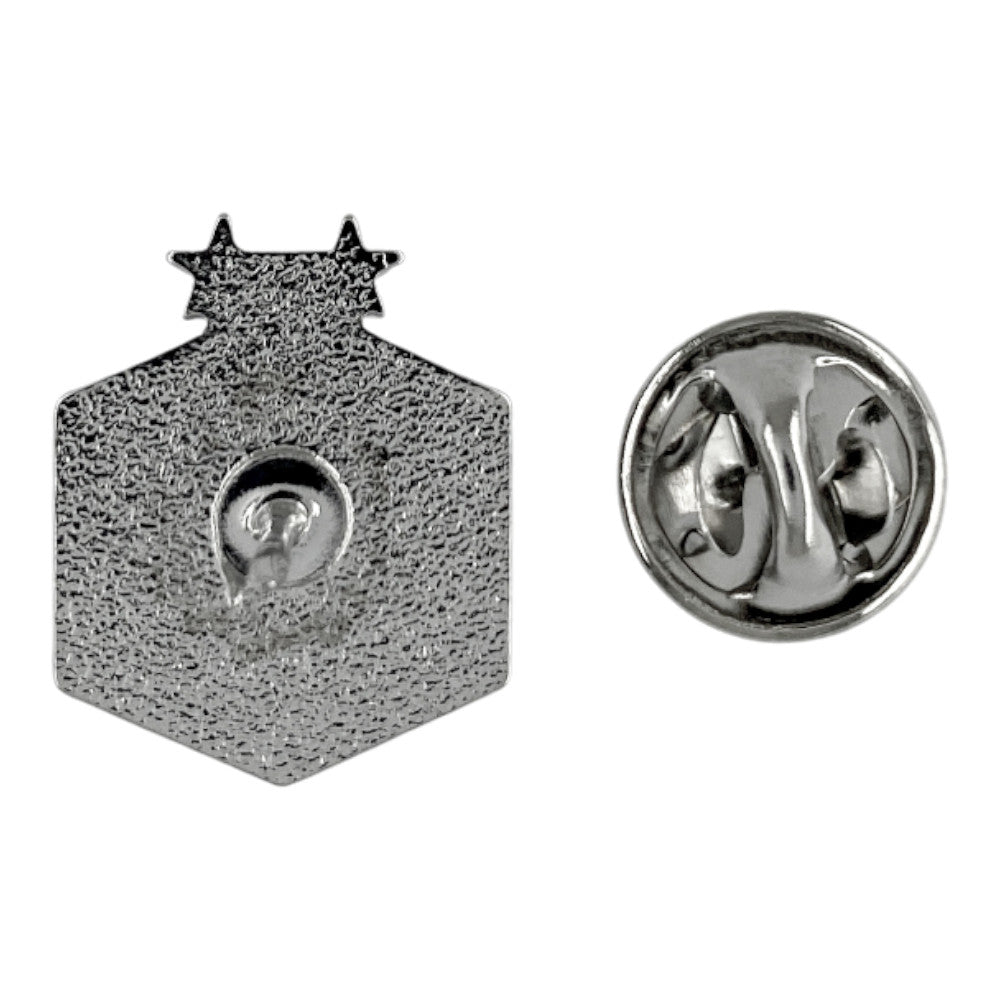 FFF - Pin Badge Logo Metal Silver