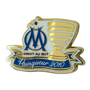 Olympique Marseille - Pin Vintage „Champions Coupe de la Ligue 2010“