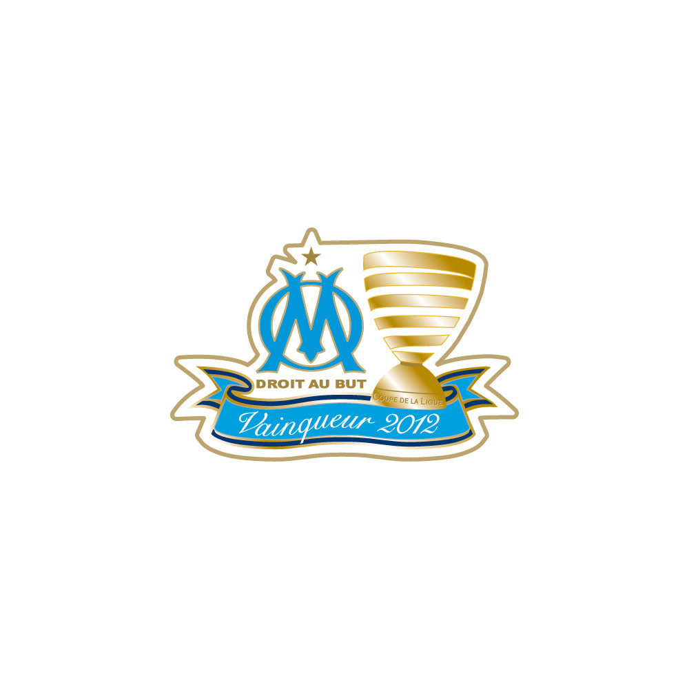 Olympique de Marseille - Pin„Champions Coupe de la Ligue 2012“