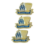 Olympique de Marseille - Pin Badge Set of 3 Vintage "Champions Coupe de la Ligue 2010, 2011, 2012"