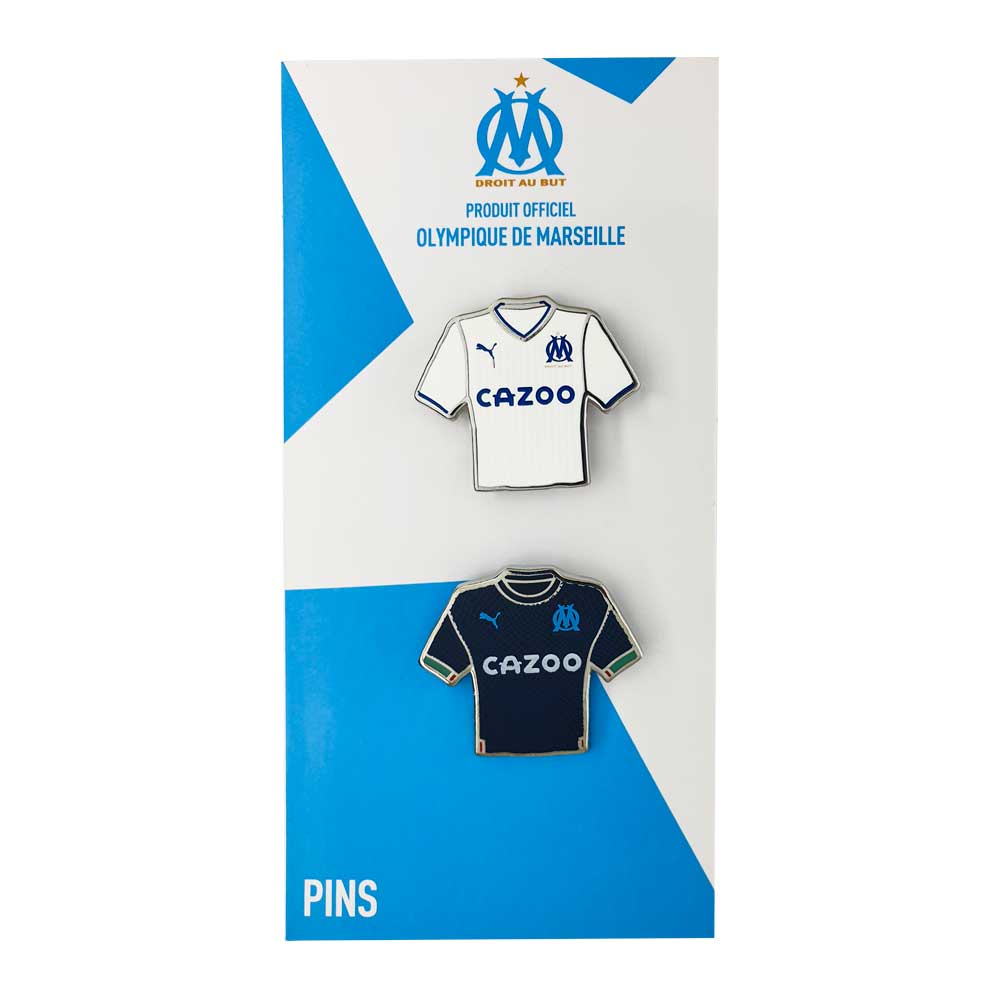 Olympique Marseille – Pin-Set Heim-/Auswärtstrikot (Saison 2022/23)