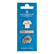 Olympique de Marseille - Pin Badge Jersey / Sign / Stadium (Set of 3)