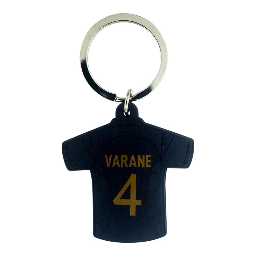 FFF - Porte-clés PVC Maillot Domicile Numéro 4 (Saison 2022/23)