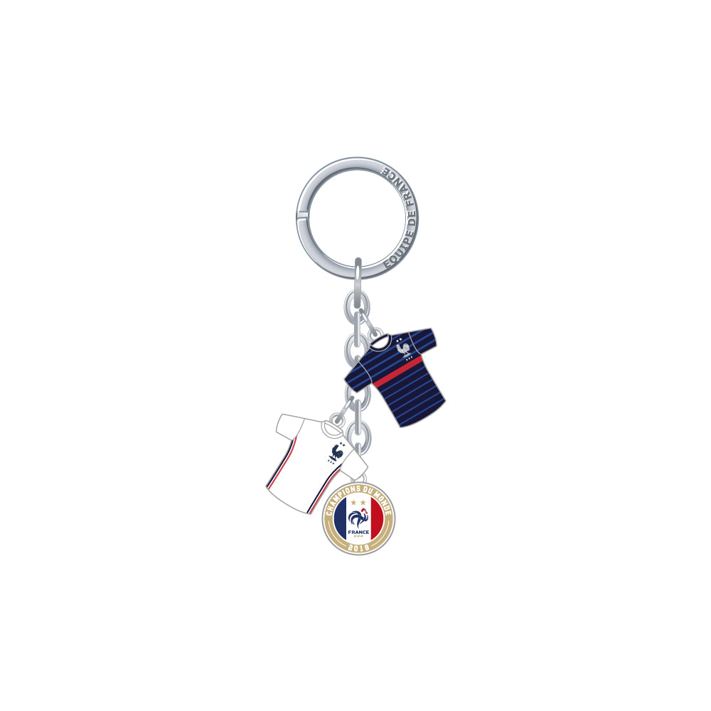 FFF – Schlüsselanhänger mit Trikot-Tag (Weltmeister 2018 Edition)
