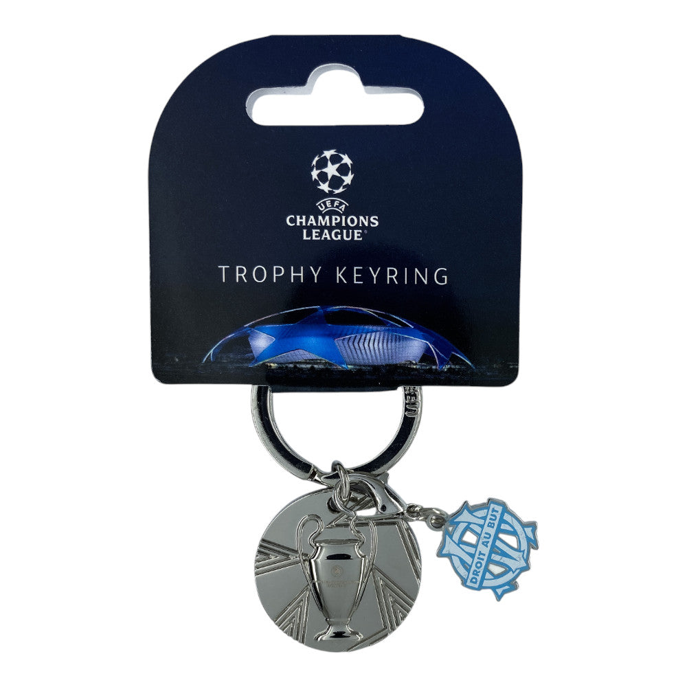 UEFA Champions League – Schlüsselanhänger Mini-Pokal mit OM-Tag