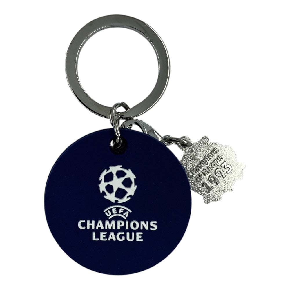 UEFA Champions League - Schlüsselanhänger PVC mit 2D-Pokalclip & OM-Tag