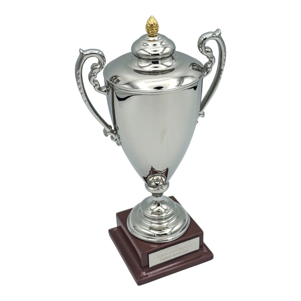 Coupe Gambardella - Réplique de trophée sur socle en bois (150 mm)