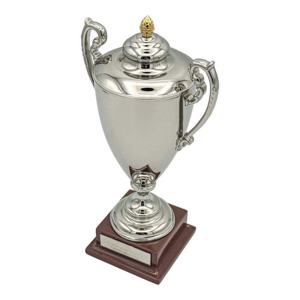 Coupe Gambardella - Réplique de trophée sur socle en bois (150 mm)