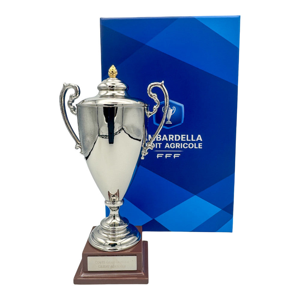 Coupe Gambardella - Réplique de trophée sur socle en bois (150 mm)