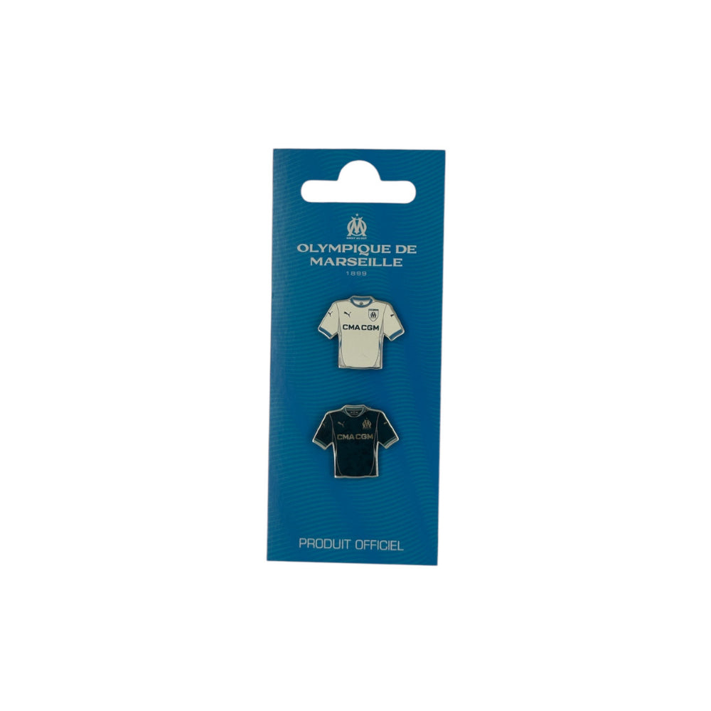Olympique Marseille – Pin Heim-/Auswärtstrikot (Saison 2024/25)