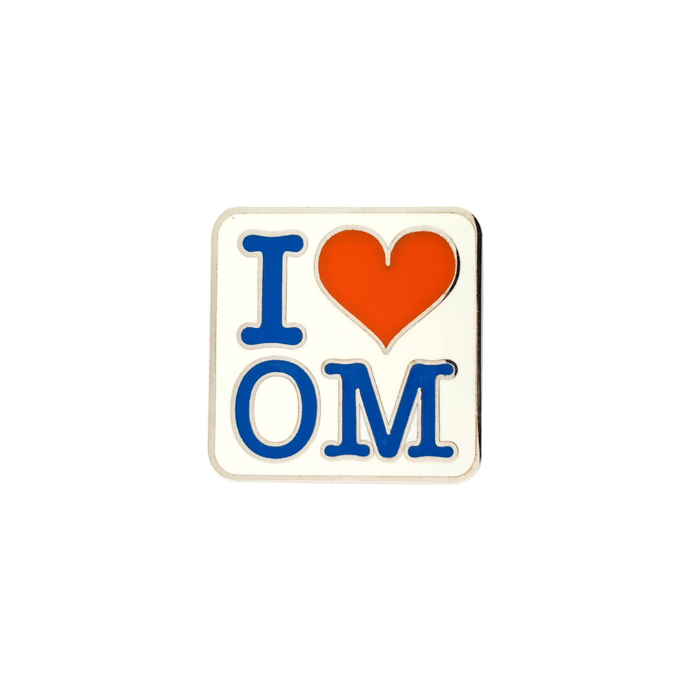 Olympique Marseille - Pin „I love OM“