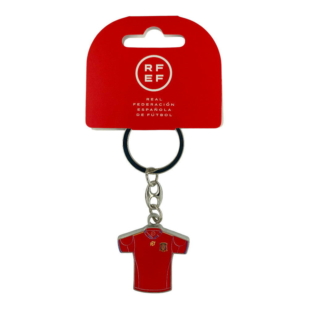 RFEF – Schlüsselanhänger Metall Heimtrikot (2010) | Vintage