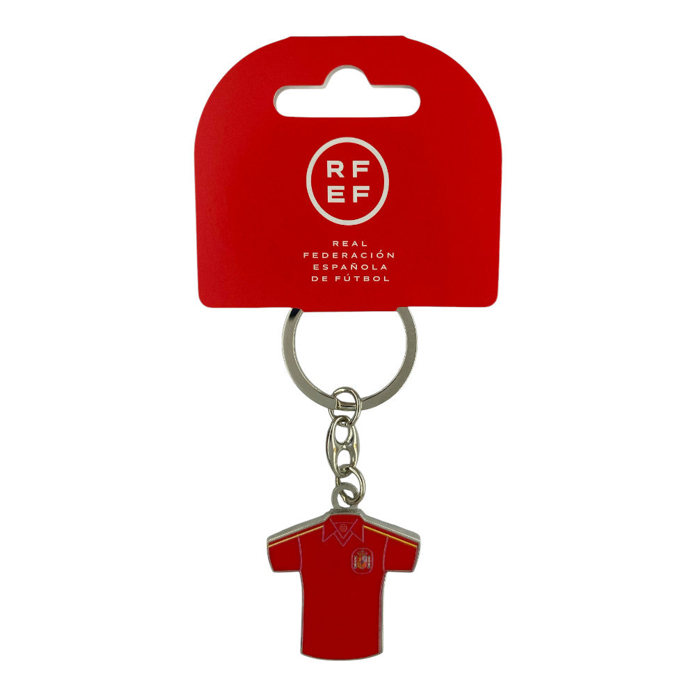 RFEF – Schlüsselanhänger Metall Heimtrikot Nummer 7 (1982) | Vintage