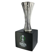 UEFA Conference League – Trophy Replica on Wooden Pedestal (45mm)