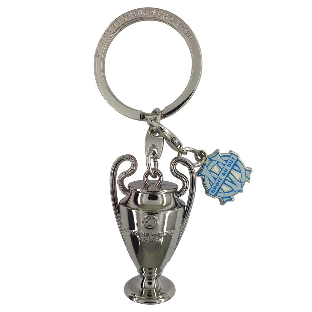 UEFA Champions League – Schlüsselanhänger Pokal mit OM-Tag