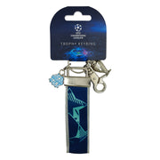 UEFA Champions League – Schlüsselanhänger Nylon mit OM- & Pokal-Tag