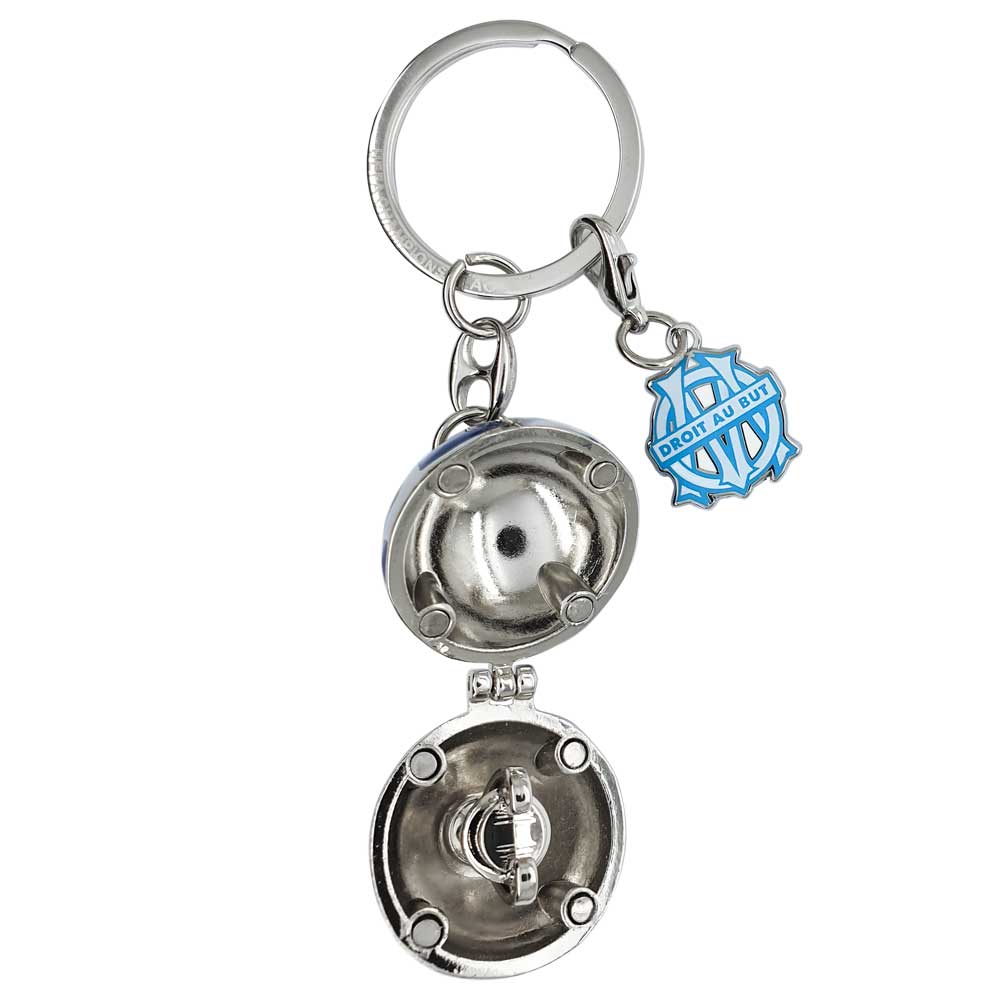 UEFA Champions League – Schlüsselanhänger Starball mit Mini-Pokal & OM-Tag