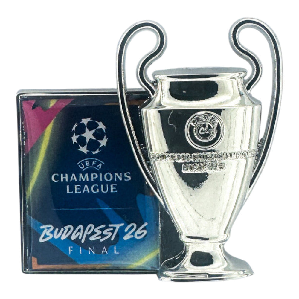 UEFA Champions League - Pin Badge Trophy "Budapest 26 Final"