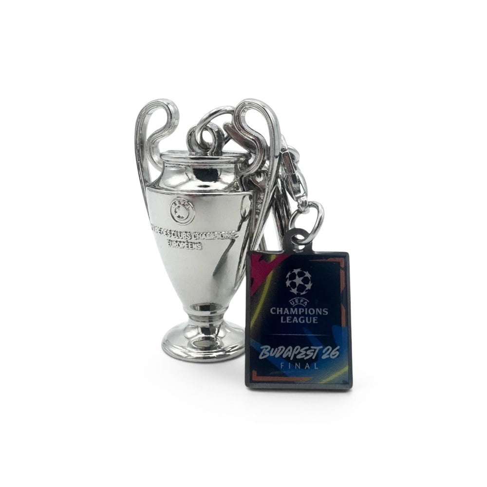 UEFA Champions League - Schlüsselanhänger Pokal „Budapest 26 Finale“