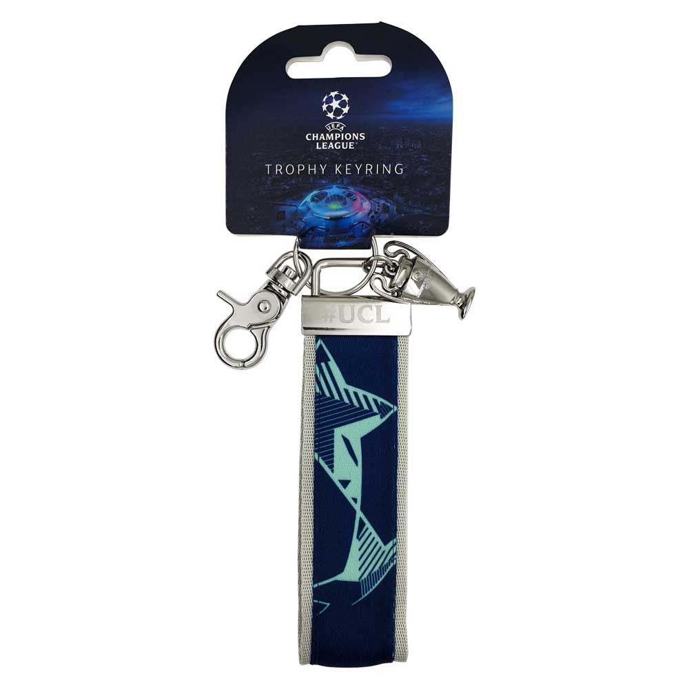 UEFA Champions League – Schlüsselanhänger Nylon mit Pokal-Tag