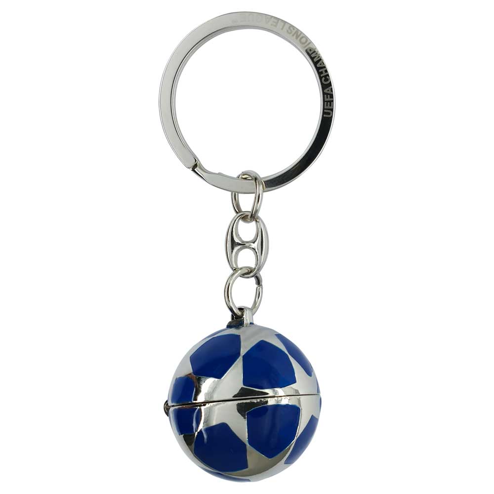 UEFA Champions League – Schlüsselanhänger Starball mit Mini-Pokal