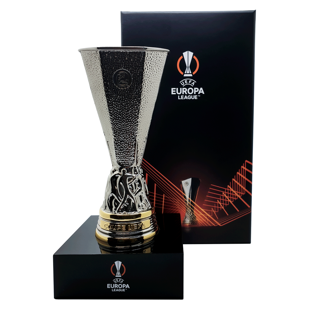 UEFA Europa League – Pokal auf Acrylsockel (150 mm)