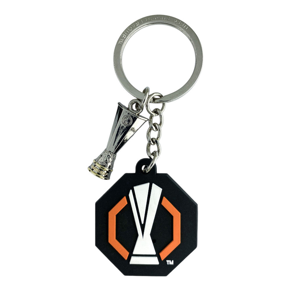 UEFA Europa League - Keyring Logo PVC with 2D Trophy Tag