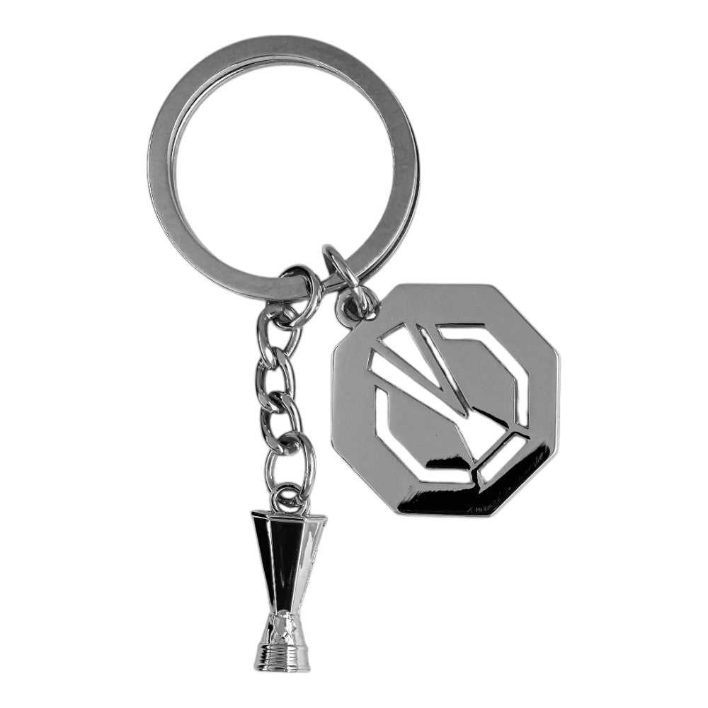 UEFA Europa League - Keyring Logo with 3D Trophy Tag