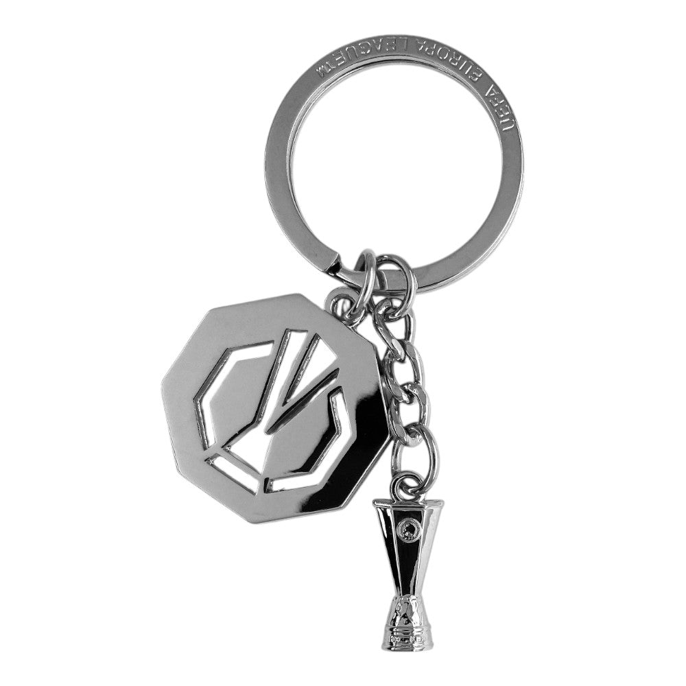 UEFA Europa League - Keyring Logo with 3D Trophy Tag