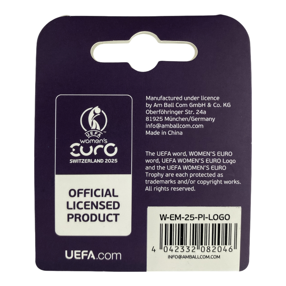 UEFA Women's EURO 2025 – Pin Logo