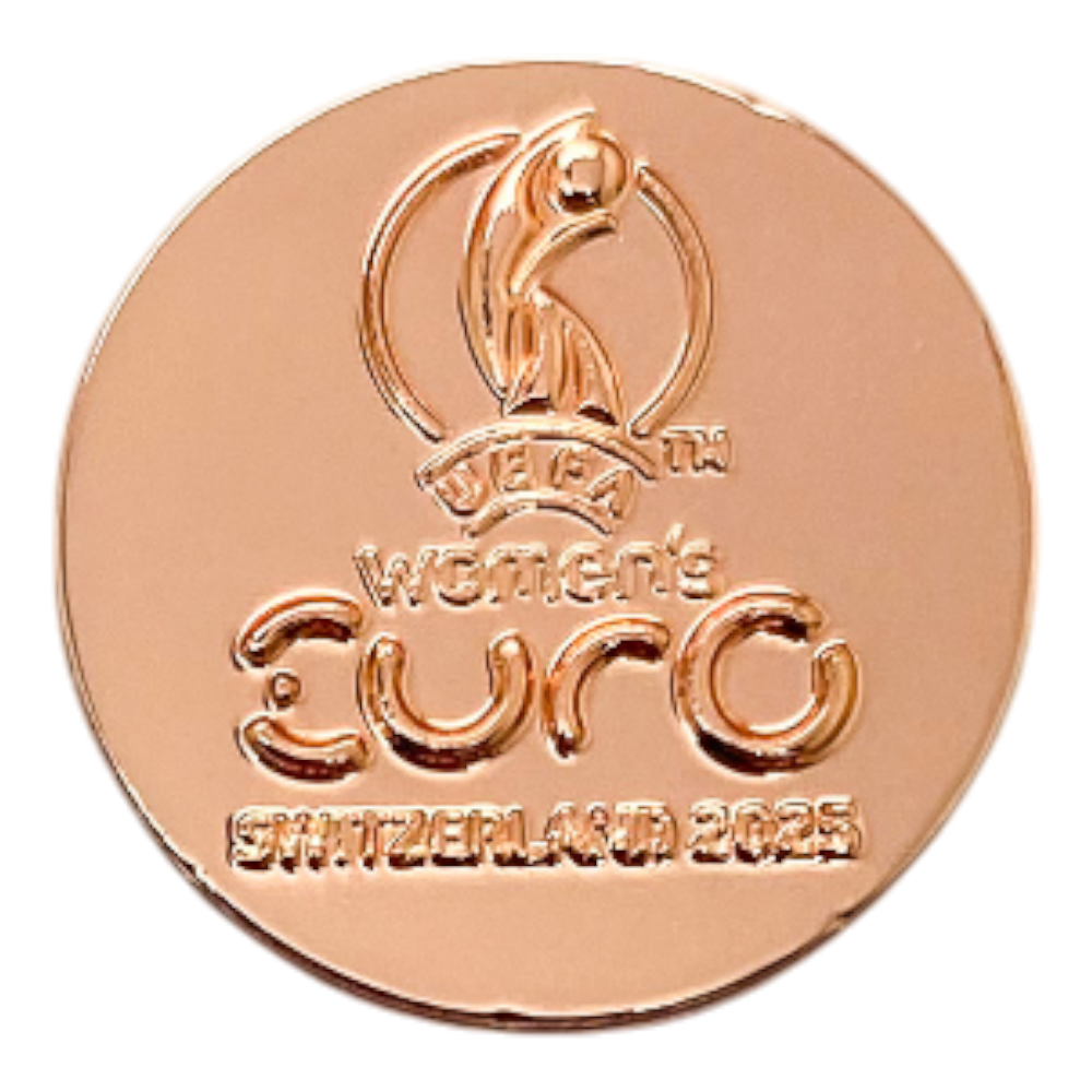 UEFA Women's EURO 2025 - Pin Roségold