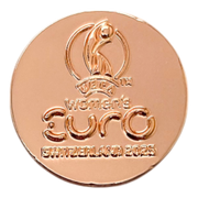 UEFA Women's EURO 2025 - Pin Roségold