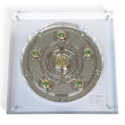 Am Ball Bundesliga Meisterschale Acryl-Display 150mm mit Gravur FC Bayern München, Saison 2025