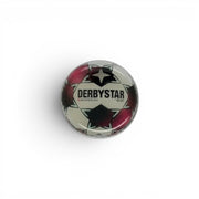 Am Ball Bundesliga Pin-Anstecker Matchball "Derbystar Brilliant APS" (Saison 2020/21) aus Zamak.