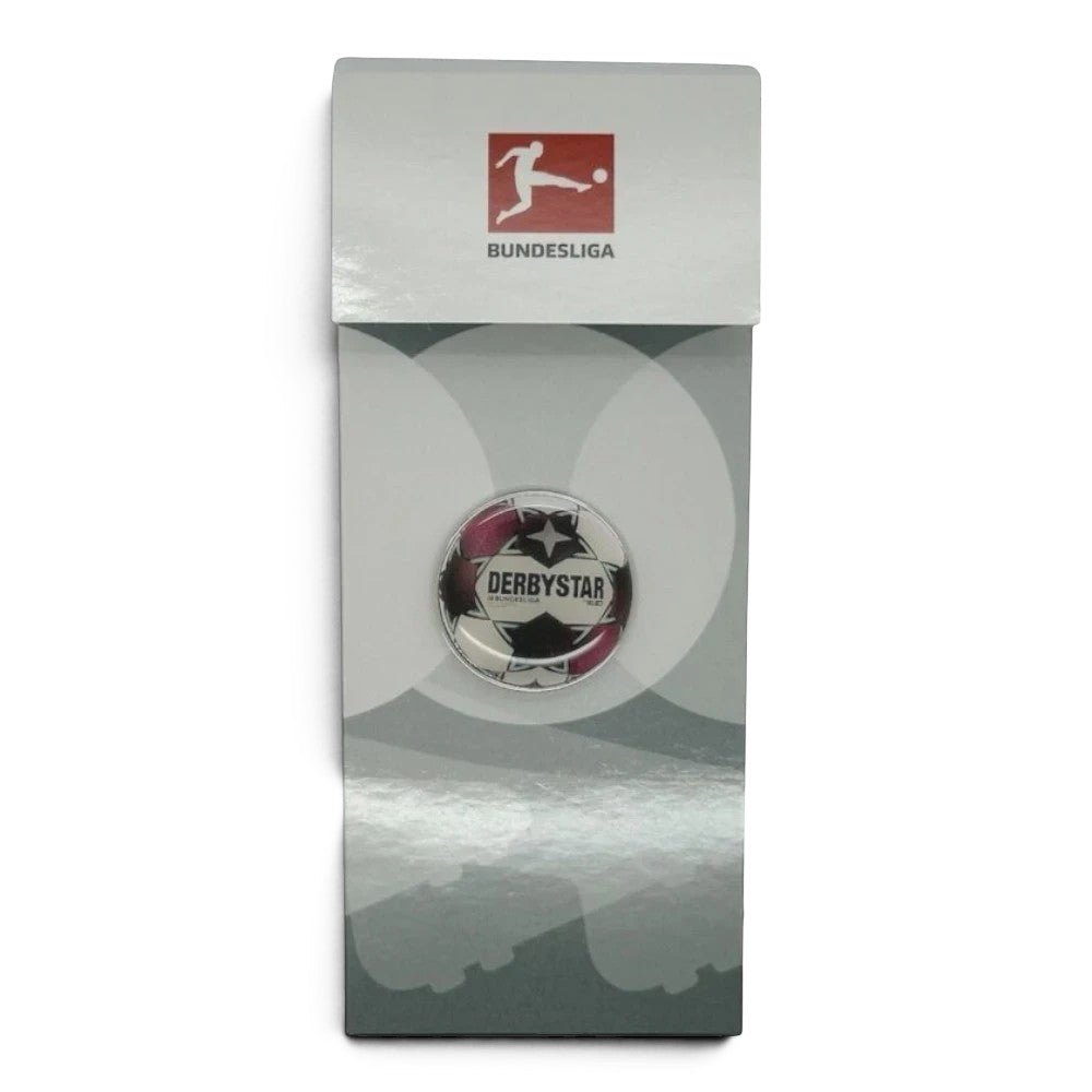 Am Ball Bundesliga Pin Badge Matchball Derbystar Brilliant APS (2020/21) aus Zamak
