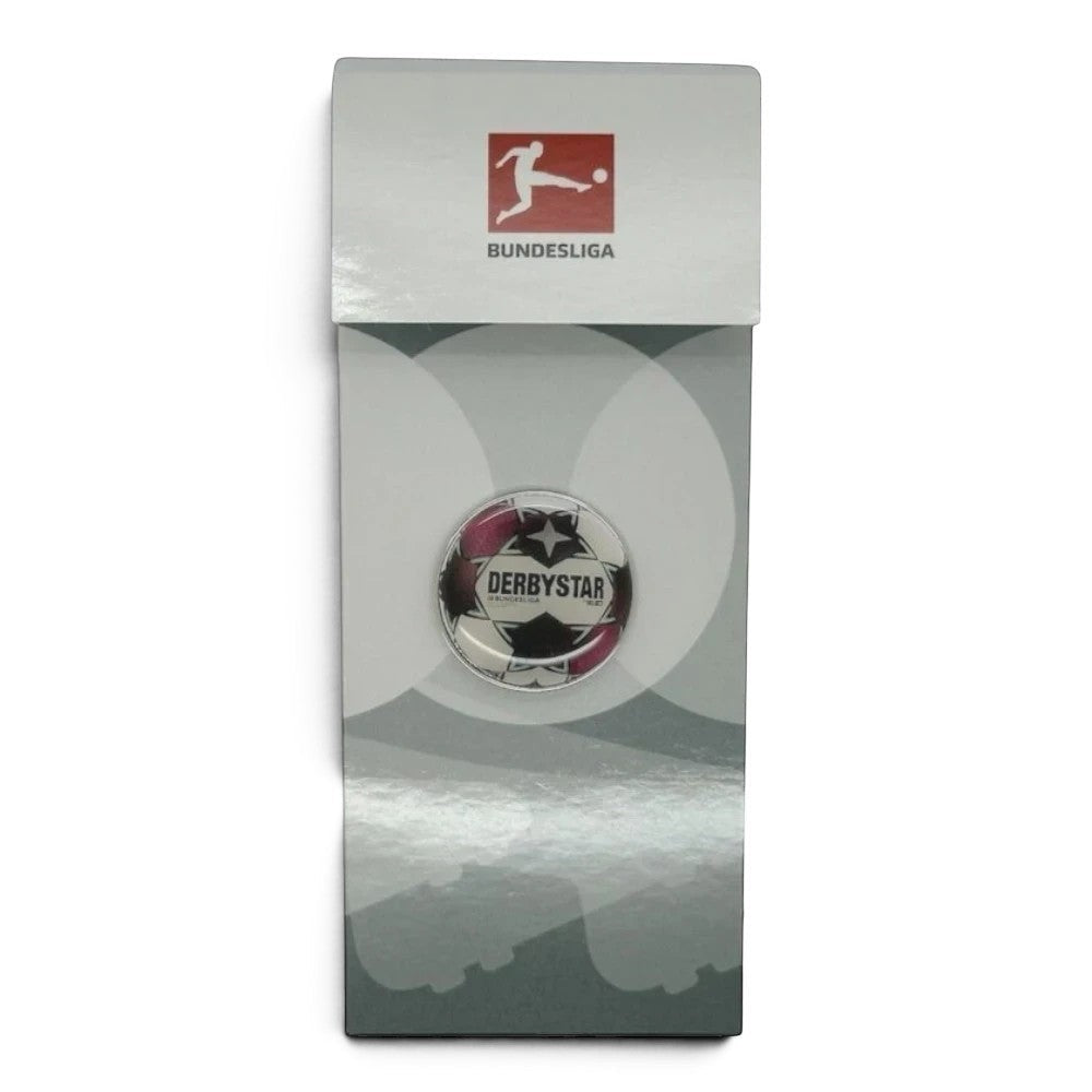 Am Ball Bundesliga Pin Badge Matchball Derbystar Brilliant APS (2020/21) aus Zamak