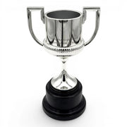 Am Ball Copa del Rey Pokal-Replik aus Zamak und Holz, 150 mm, mit Sockel