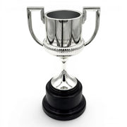 Am Ball Copa del Rey Pokal-Replik aus Zamak und Holz, 150 mm, mit Sockel