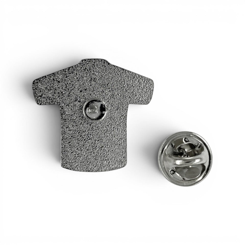 Am Ball FFF Pin Badge Jersey Home (Saison 2019/20) – Miniatur-Replika des französischen Fussballtrikots in Blau mit Hahn-Emblem.