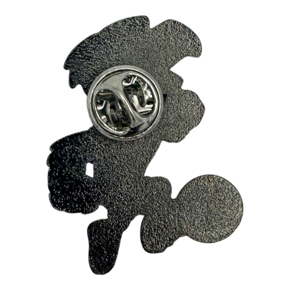 Rückseite des Paule Ansteckpins mit Schmetterlingsverschluss