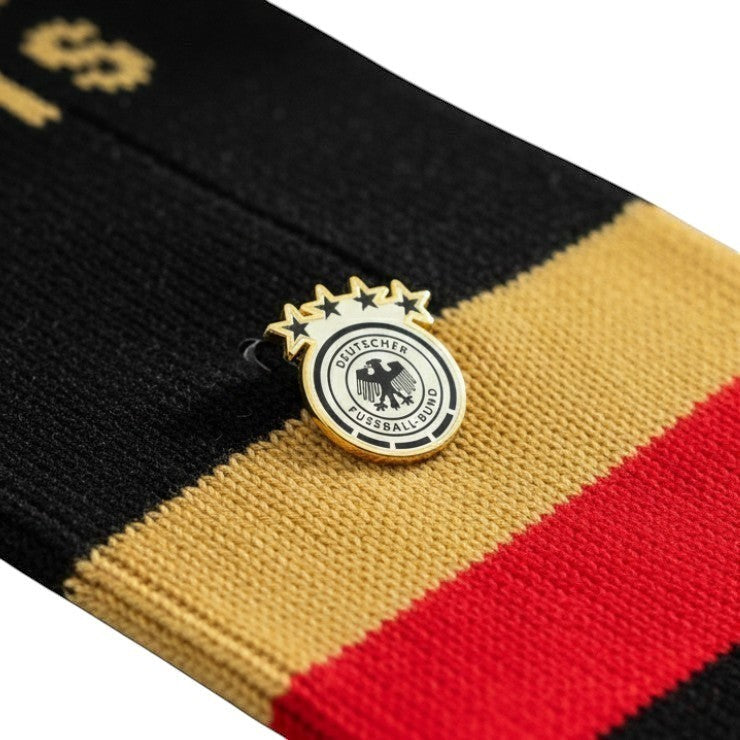 DFB Ansteckpin Logo schwarz-weiß aus Metall – offizielles Lizenzprodukt des DFB