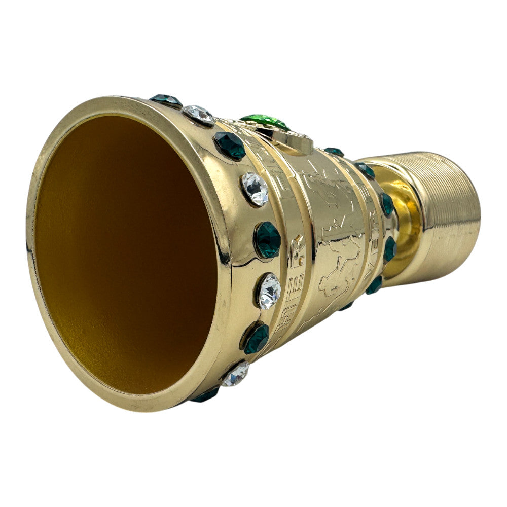 bird's eye view of a 150mm DFB Pokal soccer trophy