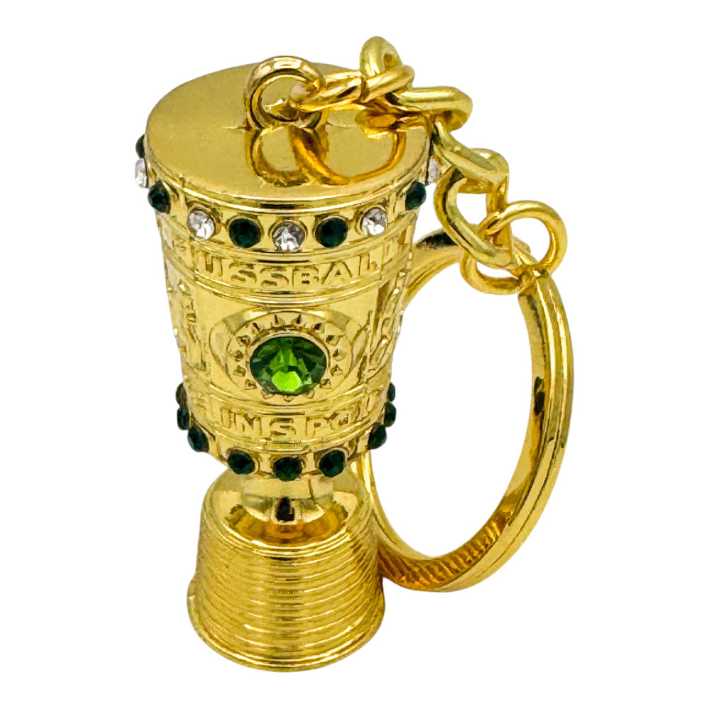 Durable Metal Ring and Chain Detail - High-Quality DFB-Pokal Fan Accessory