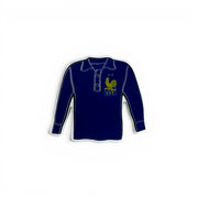 FFF Pin Badge Jersey Langarm 100 Jahre Jubiläum, dunkelblau mit Hahn-Logo