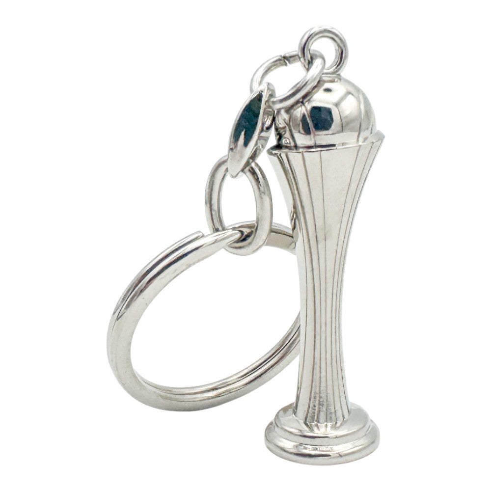 Backside view of the Women's DFB Pokal trophy keyring