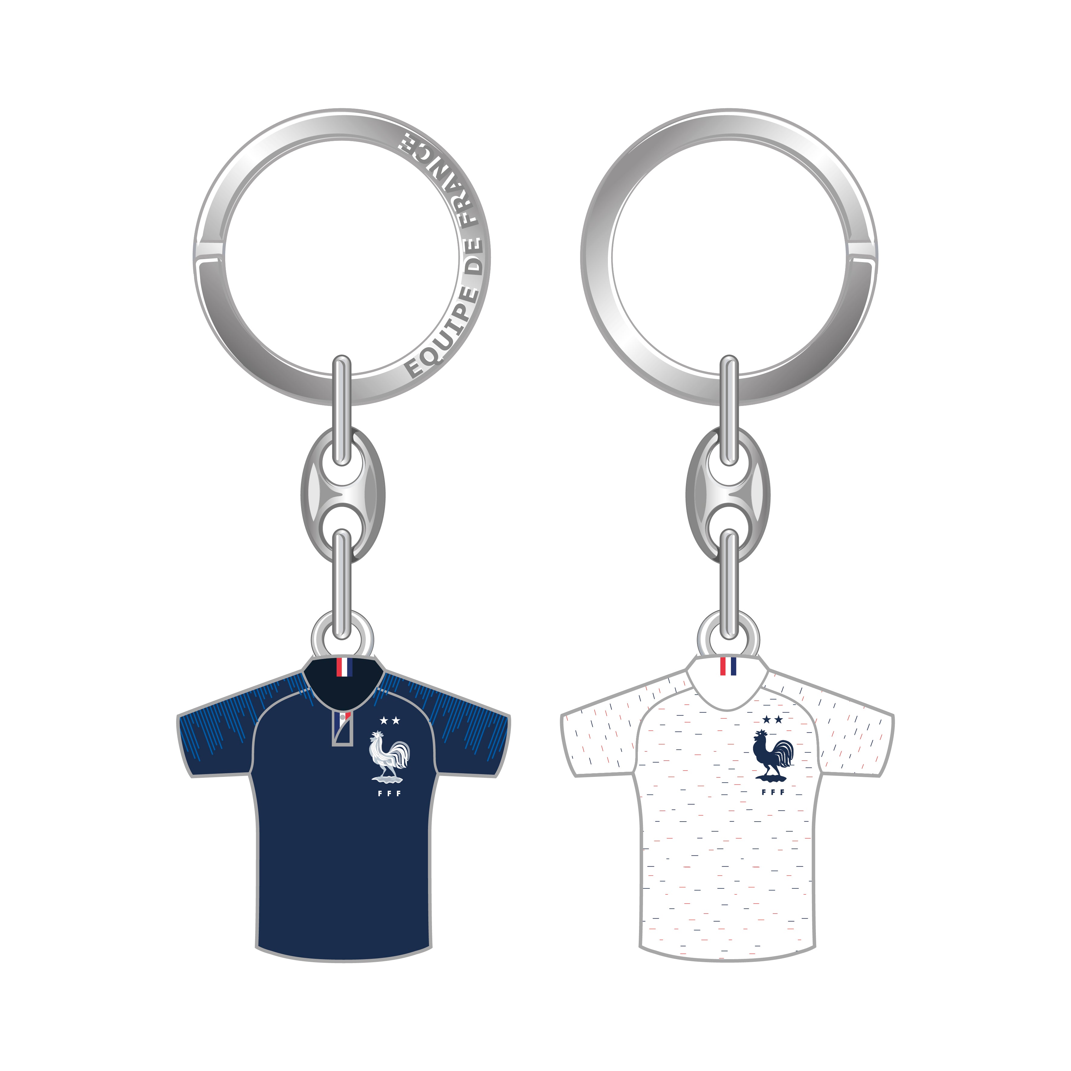 FFF - Schlüsselanhänger Trikot 2er-Set (Saison 2019/20)